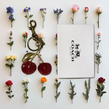 Coach Cherry Pendant