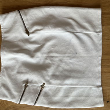 Bershka Minirock weiss
