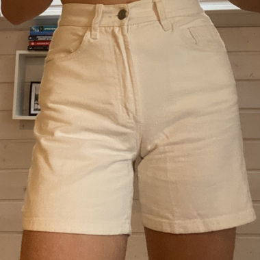 brandy shorts white