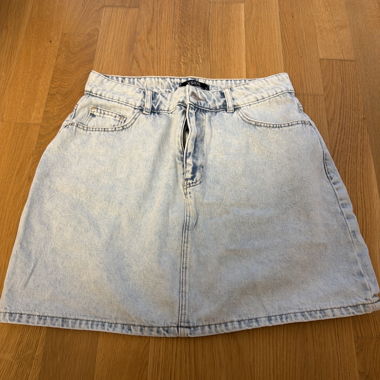 Light Denim Minirock