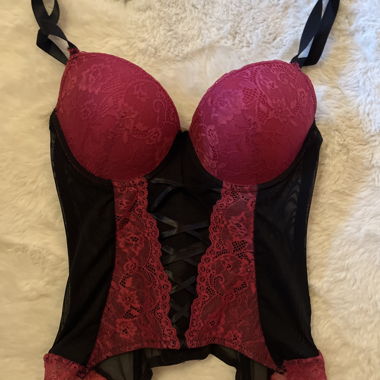 babydoll Lace Corset Bustier Top