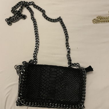 schwarze Tasche