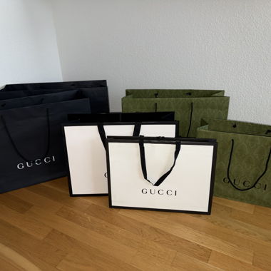 Gucci Buste di Carta 6 Pezzi