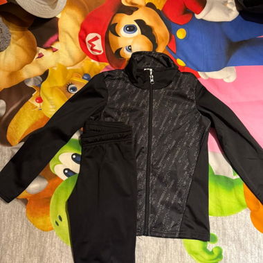 Black children's tracksuit size 113-122
