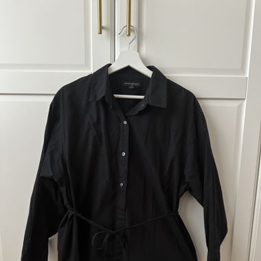 Banana Republic Gr. M schwarze Hemdbluse