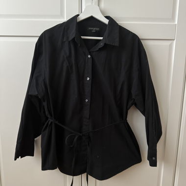 Banana Republic Gr. M schwarze Hemdbluse