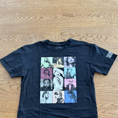 Taylor Swift Eras Tour T-Shirt Schwarz