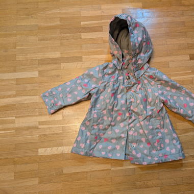 Mädchen Regen Jacke 