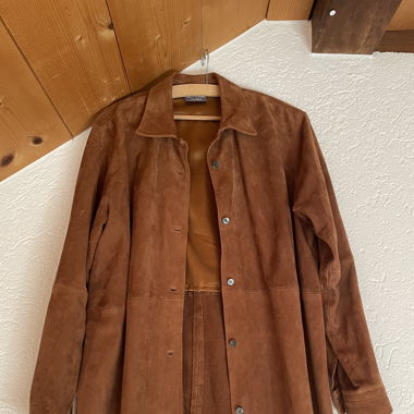 Vintage Marco polo veste cuir