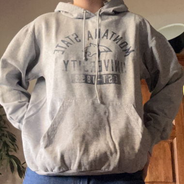 Sweat à capuche MV Sport gris
