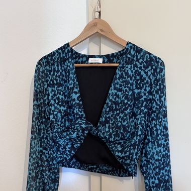 Top style Kimono print animal - kookai 