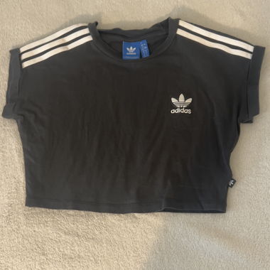 T-shirt court Adidas noir
