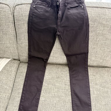 Pantaloni in denim Mango taglia 38, viola