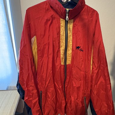Giacca sportiva Cats rosso giallo blu taglia L