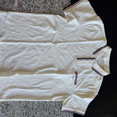 Polo GANT blanc crème 