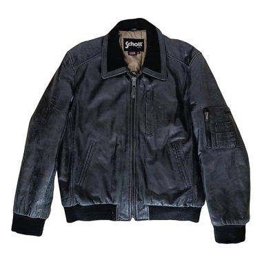 Giacca in pelle Schott USA XL