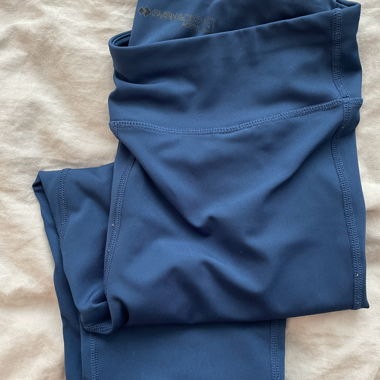 blue sports leggings
