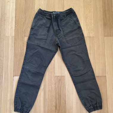 Pantaloni jogger con risvolto - Pantaloni cargo