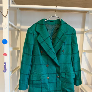 Green blazer