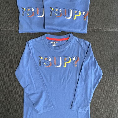 T-shirt bambini Taglia 98/104 WHAT SUP?