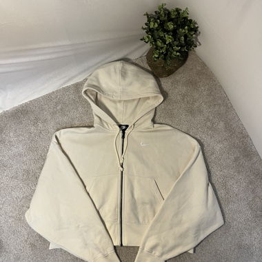 Nike Kapuzenjacke beige