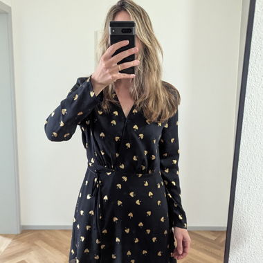 & other stories wrap dress
