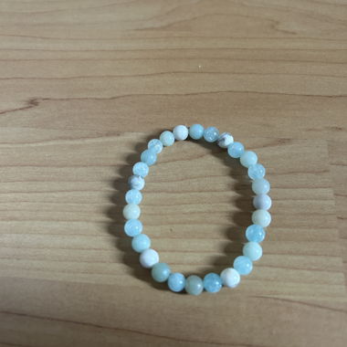 Blue Beaded Bracelet