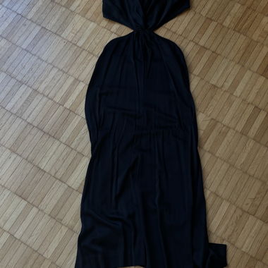 Black Cutout Maxi Dress