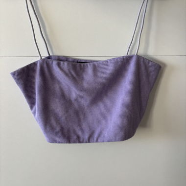Violet Cropped Top