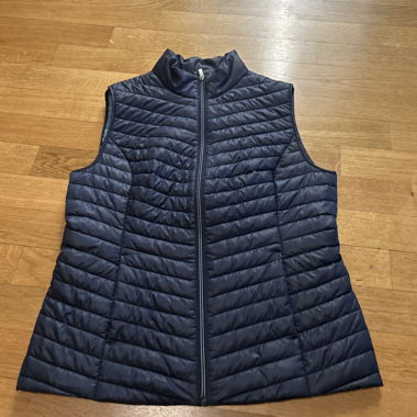 Gilet imbottito blu scuro