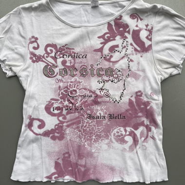 Corsica baby tee