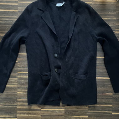 Sunspel Strickblazer – 100%Wolle, Made in Portugal