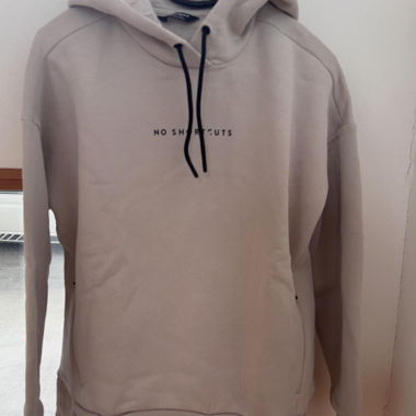 Beiger Scott Kapuzenpullover