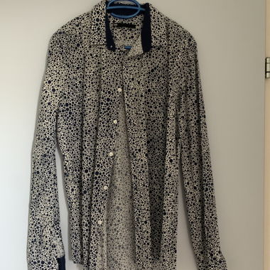 Chemise à pois