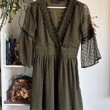 Boho Kleid olive 