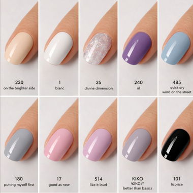 Essie/KIKO Nagellack Set