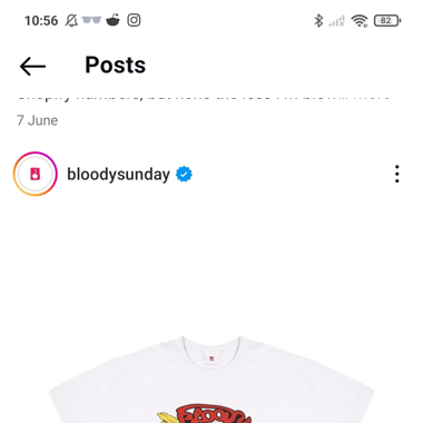 BloodySunday Super Duper Tee