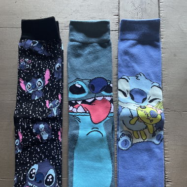 3 paires de chaussettes Disney brodées