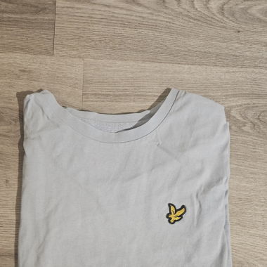 T-SHIRT PLAIN LYLE & SCOTT BLEU CLAIR