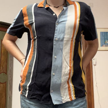 Camicia a righe