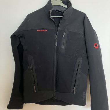 Mammut black softshell jacket