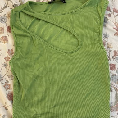 Top verde Pull&Bear S
