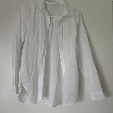 Blouse blanche à manches longues