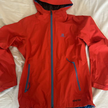 Veste Salomon Gore-Tex rouge M