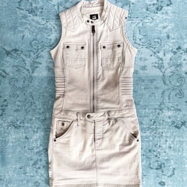 Abito in denim biker G-Star RAW