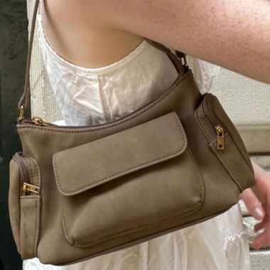 braune Brandy Melville Shoulderbag