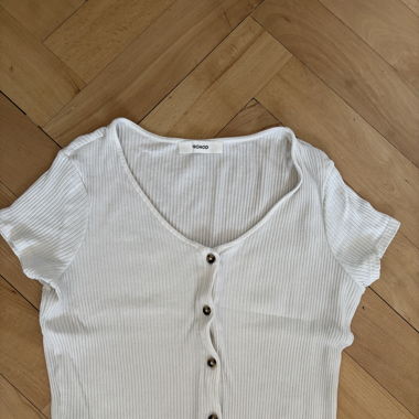 Tee shirt blanc Promod 