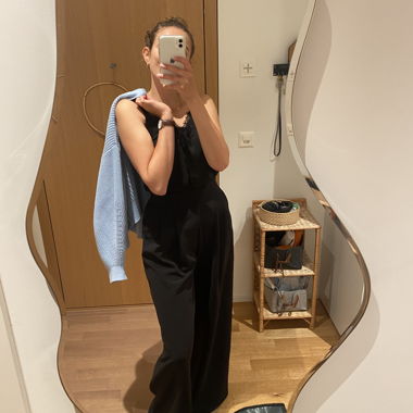 H&M pleated trousers