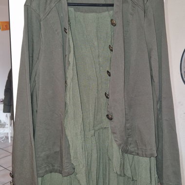 Giacca lunga kaki TORRID taglia 0