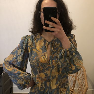 Blouse à fleur Vanessa bruno